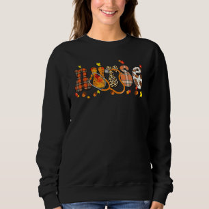 Nursing Thanksgiving Day Stethoscope Fall Nurse Co Sweatshirt