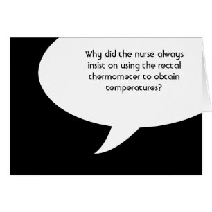 nursing thermometer joke