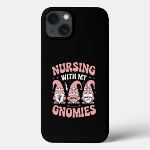 Nursing With My Gnomies Gnome Nurse Life Valentine iPhone 13 Case
