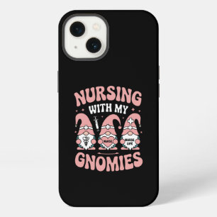 Nursing With My Gnomies Gnome Nurse Life Valentine iPhone 13 Case