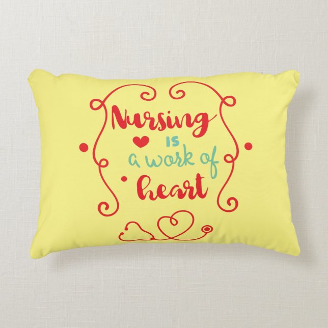 Nursing Work Decorative Cushion (Front)