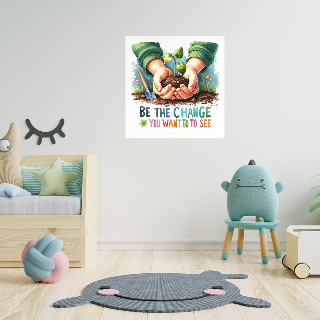 Nurture Nature Inspirational Poster (Creator Uploaded)