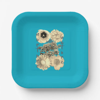 Nurture with Nature 2  Paper Plate