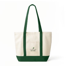 Nurture Your Nature Minimal Motivational Tote Bag