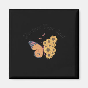 Nurture Your Soul Sticker Magnet