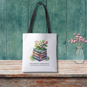 Nurturing Homegrown Learners Homeschool Tote Bag