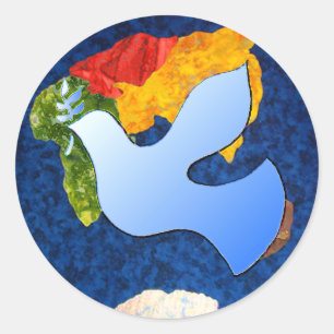 Nurturing Tomorrow's Peacemakers Classic Round Sticker