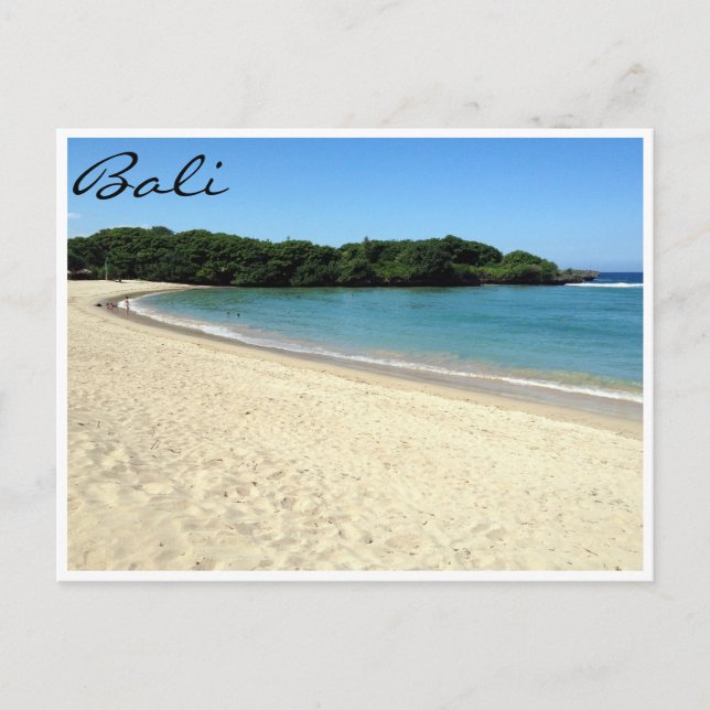 nusa dua beach postcard (Front)