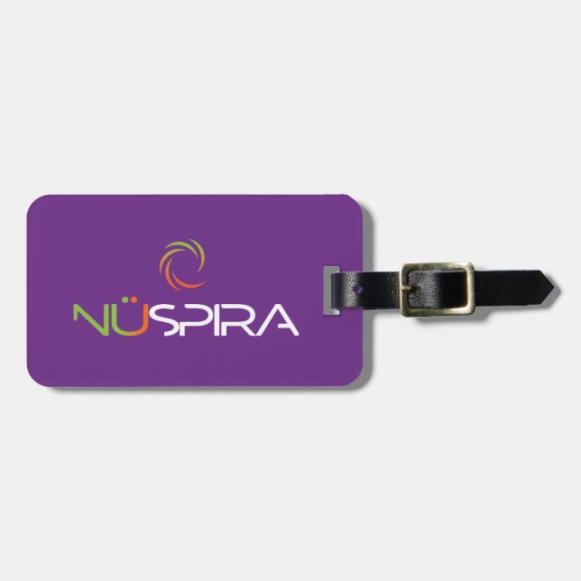 NuSpira Luggage Tag (Front Horizontal)
