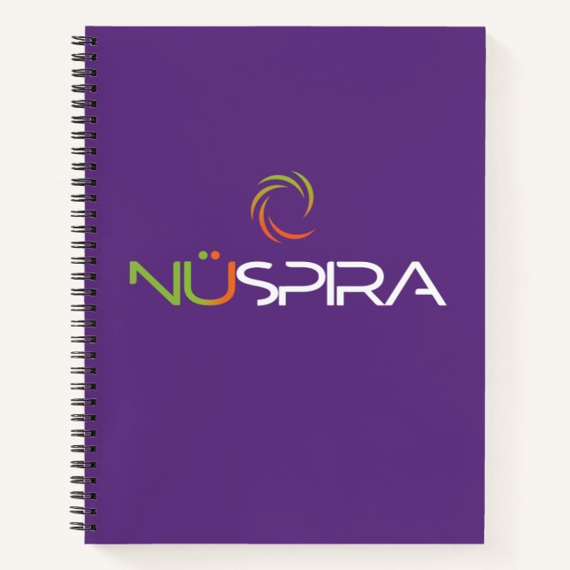 NuSpira Spiral Notebook (Front)
