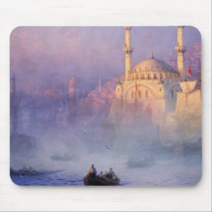 Nusretiye Mosque 19th Century Istanbul Fine Art Mouse Pad
