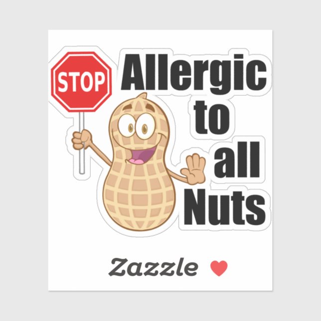 Nut Allergy Alert (Sheet)