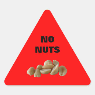 Nut Allergy sticker