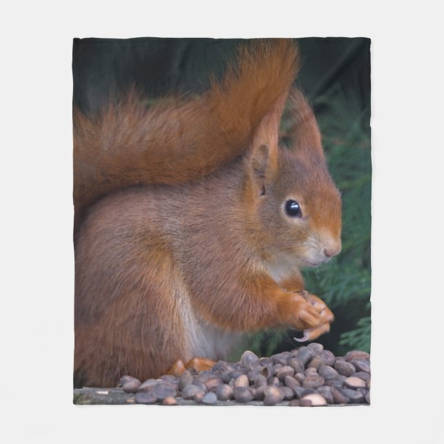 Nut Brunch Fleece Blanket (Front)
