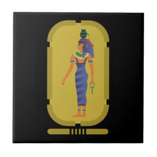 Nut Egyptian Goddess Ceramic Tile