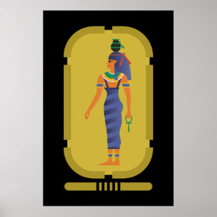 Nut Egyptian Goddess Poster