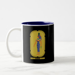 Nut Egyptian Goddess Two-Tone Coffee Mug