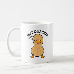 Nut Quacker Funny Peanut Puns  Coffee Mug