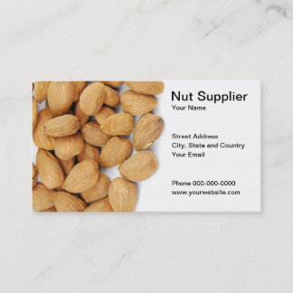 Nut Supplier Business Card