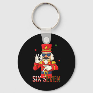 Nutcracker 67 Six Seven Christmas Meme Humor Men W Key Ring