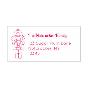 Nutcracker Address Self-inking Stamp