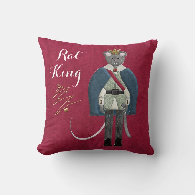 Nutcracker and Rat King Reversible Cushion (Front)