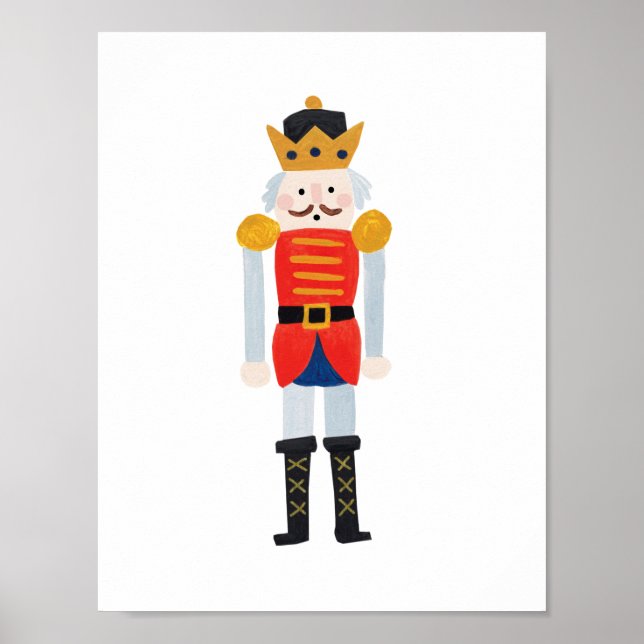 Nutcracker Art Print (Front)