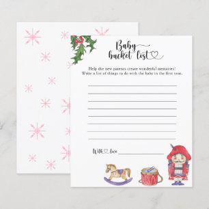 Nutcracker - Baby bucket list