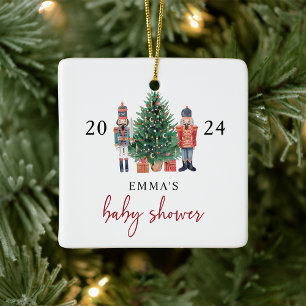Nutcracker Baby Shower Ornament