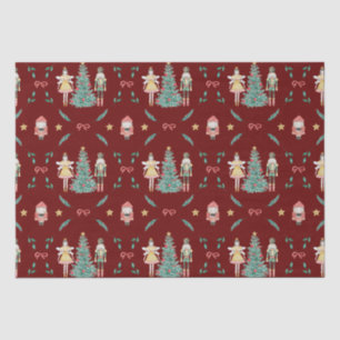Nutcracker Ballerina Christmas  Tissue Paper