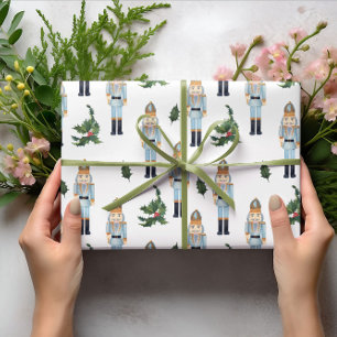 Nutcracker Ballerina Christmas  Wrapping Paper