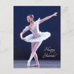 nutcracker ballerina postcard