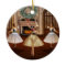 Nutcracker Ballerinas Christmas Round Ornament
