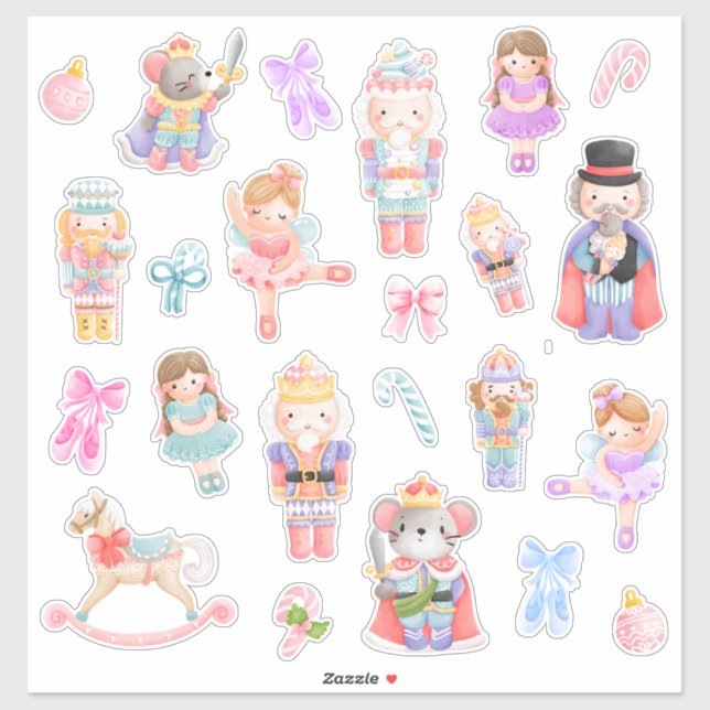 Nutcracker Ballet Characters (Sheet)