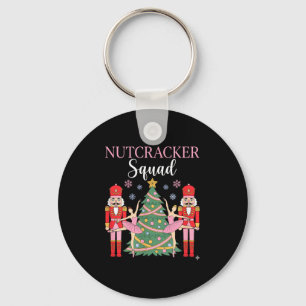 Nutcracker Ballet Christmas Ballerina Nk Dance Squ Key Ring
