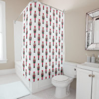 Nutcracker Ballet Christmas Bath Towel
