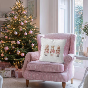Nutcracker Ballet Christmas Festive Holiday  Cushion