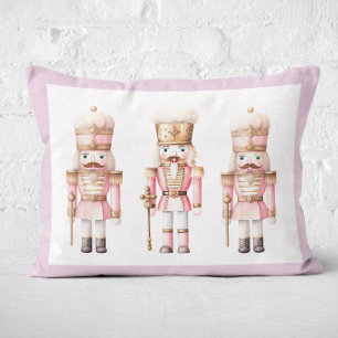 Nutcracker Ballet Christmas Festive Holiday Decorative Cushion