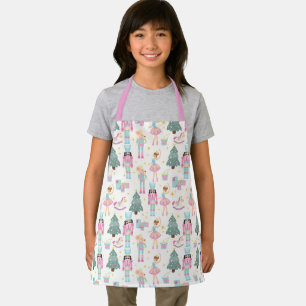 Nutcracker Ballet Christmas Girls – Holiday Kids Apron