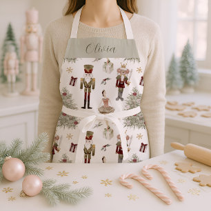 Nutcracker Ballet Christmas Personalised  Apron