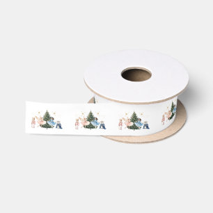 Nutcracker Ballet Christmas Satin Ribbon