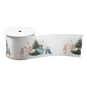 Nutcracker Ballet Christmas  Satin Ribbon