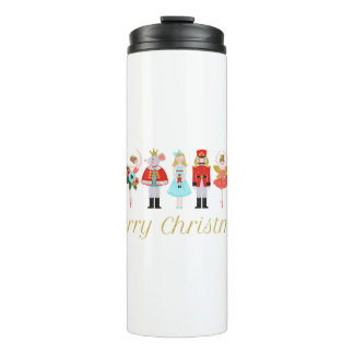 Nutcracker Ballet Christmas Thermal Tumbler