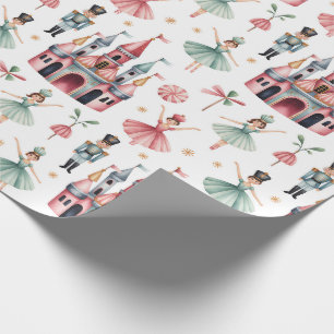 Nutcracker Ballet Christmas Wrapping Paper