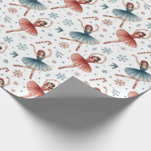 Nutcracker Ballet Christmas Wrapping Paper