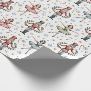 Nutcracker Ballet Christmas Wrapping Paper