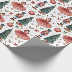 Nutcracker Ballet Christmas Wrapping Paper
