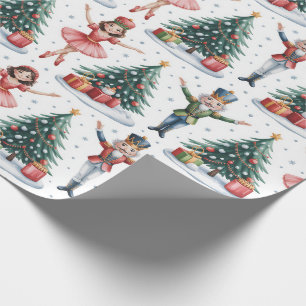 Nutcracker Ballet Christmas Wrapping Paper
