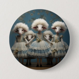 Nutcracker Ballet Fashion-Sheep 7.5 Cm Round Badge