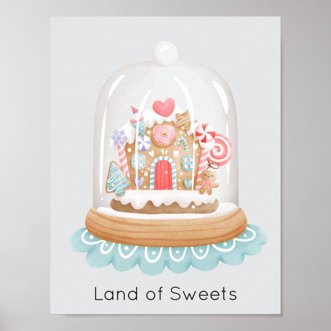 Nutcracker Ballet Land Of Sweets Christmas Poster (Front)